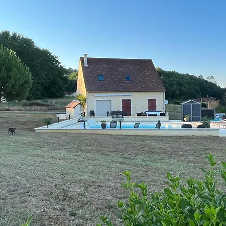 Villa Maison 6km De Sarlat Piscine Chauffée Et Jacuzzi Saint-Vincent-le-Paluel